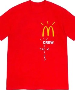 Travis Scott x McDonald's Crew T-Shirt - Limited Edition