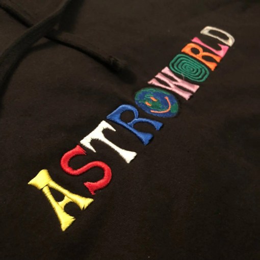 ASTROWORLD EMBROIDERED LOGO HOODIE (LIMITED EDITION) 5